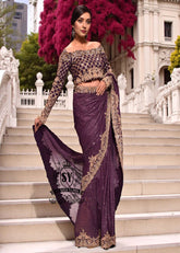 Pakistani Designer Sarees Online Woodside New York NY USA Latest Elegant Pakistani Saree for Bride in USA