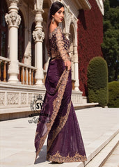 Luxurious Pakistani Designer Sarees Online Woodside New York NY USA Latest Elegant Pakistani Saree for Bride in USA