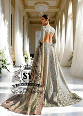 Platinum Lily Gown With Side Cutouts