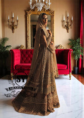 Light Chamoisee Soprano Bridal Pishwas