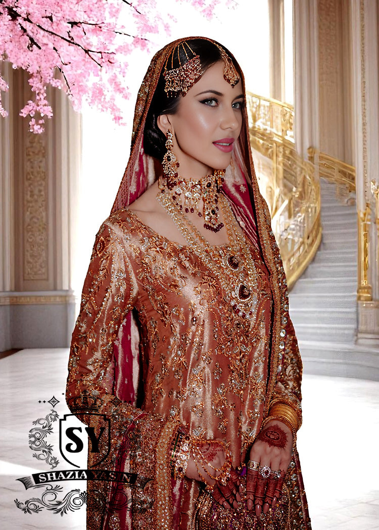 Traditional Farshi Gharara Long Shirt Oakville Ontario Canada Bridal Dress Pakistani