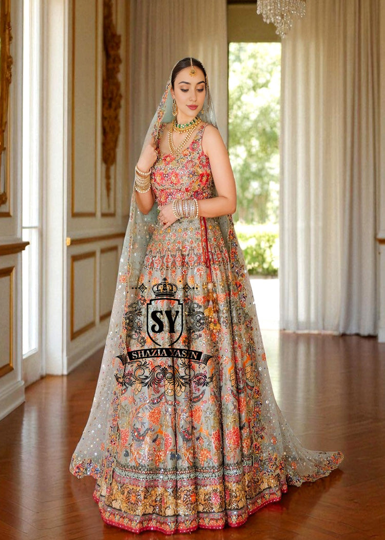 Pakistani Bridal Lehenga Choli Manchester England UK Designer Bridal Dresses Bridal Lehenga Choli