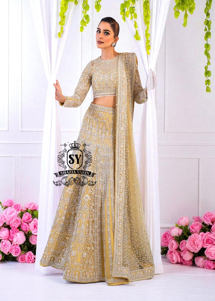 Luxury Mermaid Wedding Dress with Rhinestone Embroidery Manhattan New York USA Mermaid Lehenga Designs