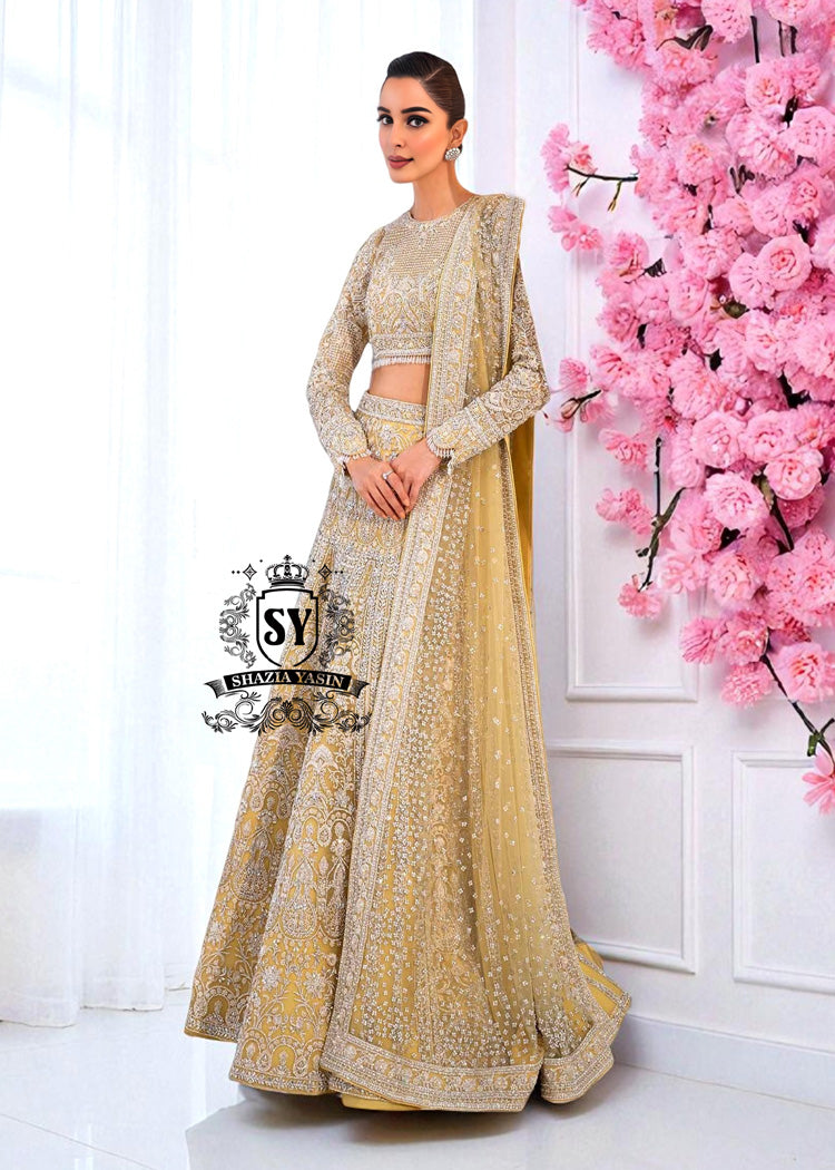 Luxury Mermaid Wedding Dress with Rhinestone Embroidery Manhattan New York USA Mermaid Lehenga Designs