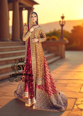 Luxury Wedding Dress With Shiny Long Train Dallas Texas USA Latest Bridal Lehenga Designs