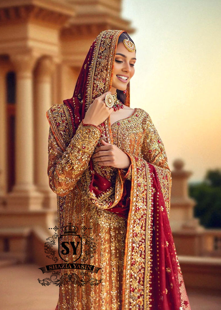 Luxury Wedding Dress With Shiny Long Train Dallas Texas USA Latest Bridal Lehenga Designs