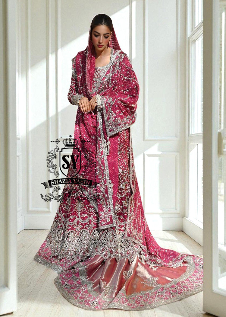 Breathtaking Long-sleeved Bridal Dress Perfect For A Fairytale Villa Wedding  Jersey City New Jersey USA Barbie Pink Bridal Dress