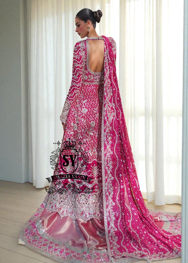 Breathtaking Long-sleeved Bridal Dress Perfect For A Fairytale Villa Wedding  Jersey City New Jersey USA Barbie Pink Bridal Dress