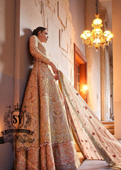 Latest Pakistani Wedding Gown Green Street UK Designer Bridal Jacket and Wedding Lehenga Designs
with Price