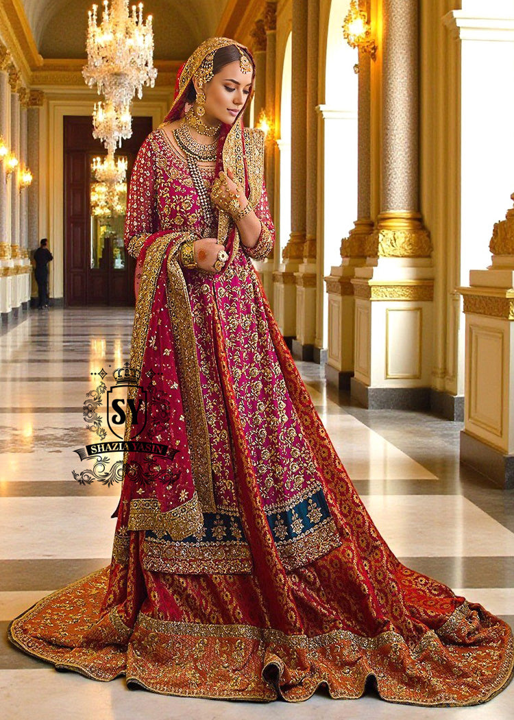 New Pakistani Wedding Dresses Farshi Lehenga Phoenix Arizona USA Farshi Lehenga Bridal Dresses Pakistan
