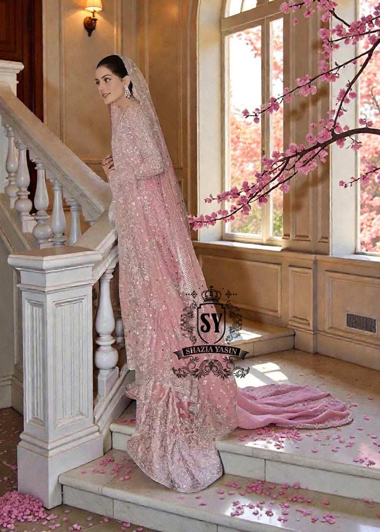 pastel pink wedding dress Buy Pakistani Bridal Dress Online