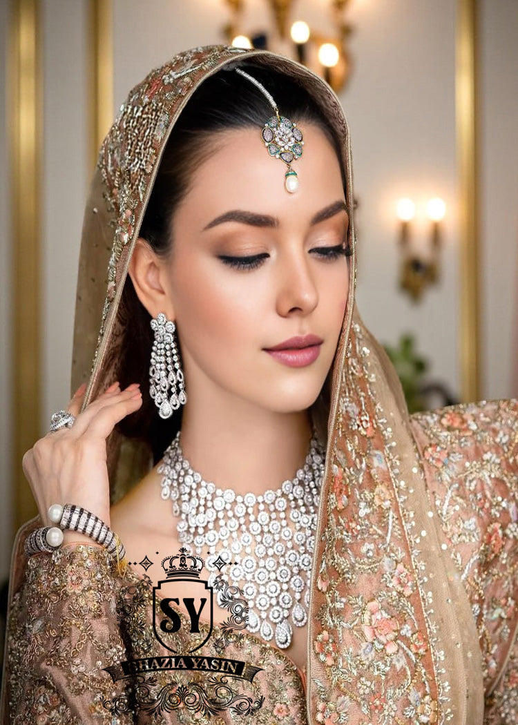 925 Sterling Silver Bridal Jewellery Set Shazia Yasin 925 Sterling Silver Bridal Jewellery Set Shazia Yasin