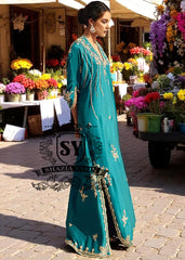 Luxury Kaftan Style Dress With Royal Embellishments UK USA Canada Australia Kaftan Dresses Design in Pakistan