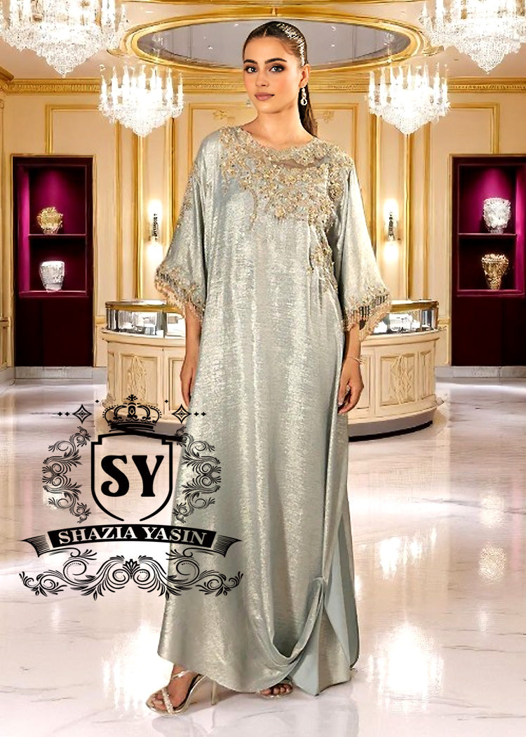 Kaftan Bridal Party Dresses Sharjah Dubai UAE Designer Bridal Party Kaftan Dresses