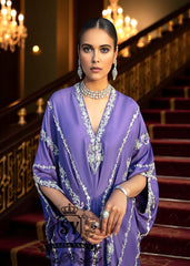 Royal Purple Wedding Guest Kaftan Ras Al Khaimah United Arab Emirates Latest Kaftan Designs with Price