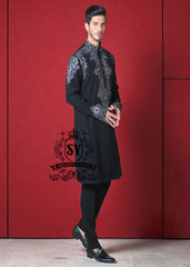 Heavy Embroidered Mens Kurta Suit for Nikah Ceremony Cambridge England UK High Quality Mens Kurta Pajama