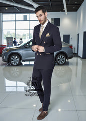 High-end Men's Suit - Suit - Modern Slim Fit - High-Quality Material - Ideal for Business Occasions UK USA Canada Australia