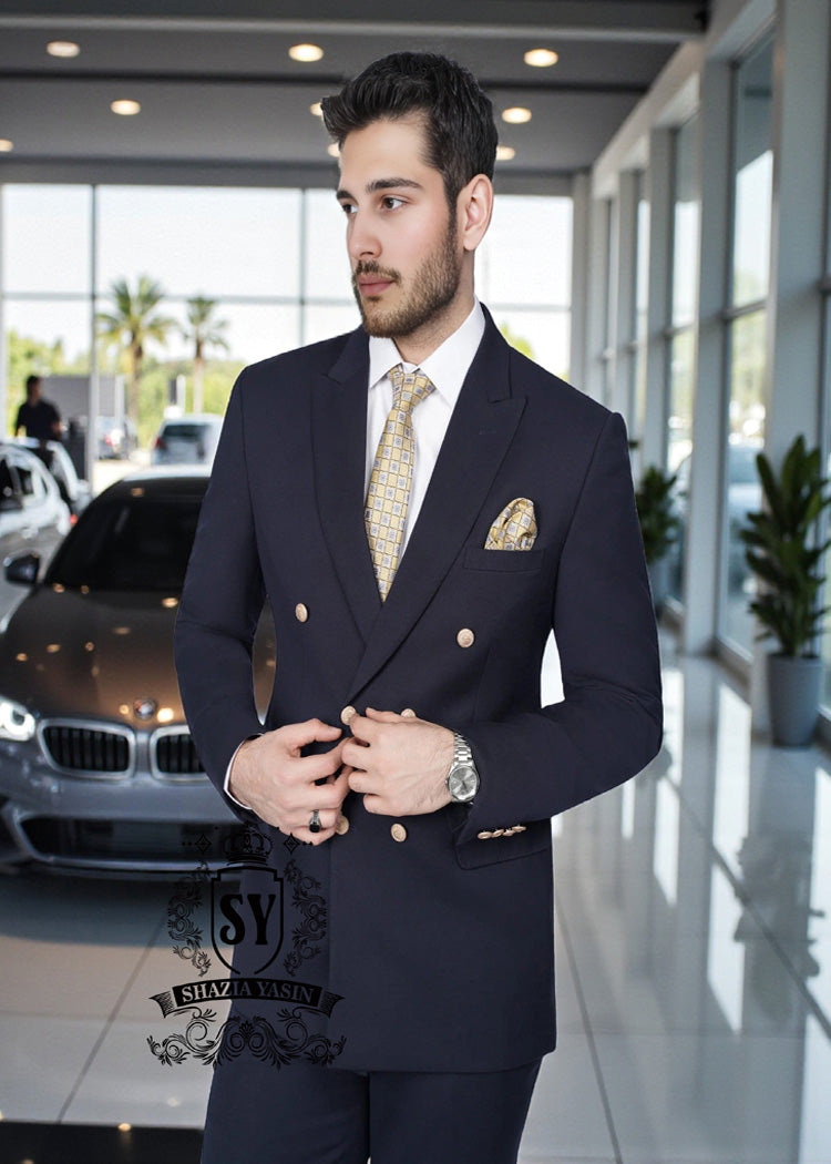 Men's Suit - New Suit - Modern Slim Fit - High-Quality Material - Ideal for Business Occasions UK USA Canada Australia