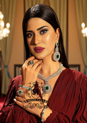 Buy Latest 925 Sterling Silver Emerald Jewellery Set Necklace Designs Indian Pakistani Necklace and Earrings Set UK USA Canada