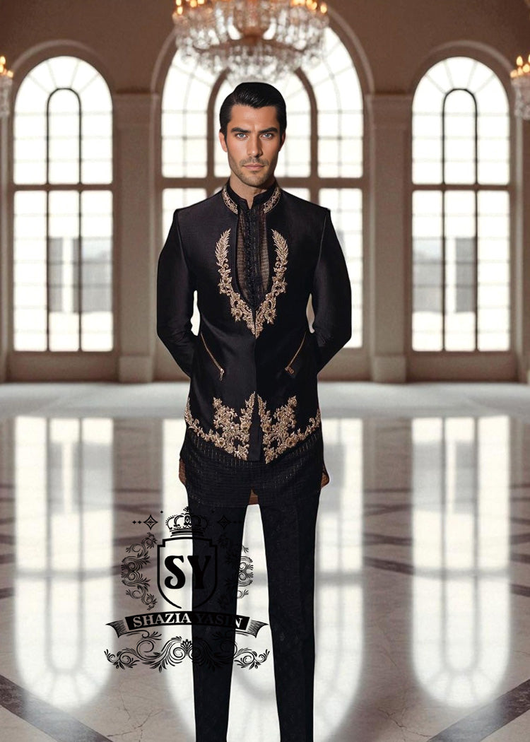 Pakistani Groom Wear Prince Coat Dansville New York USA Designer Prince Coat Dress for Every Wedding Vibe