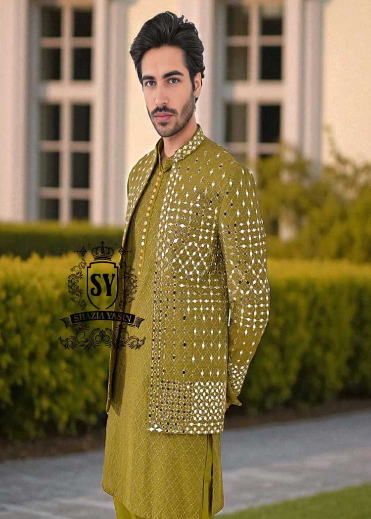 New Designer Prince Coats for Festive Season Artesia California CA USA Mens Prince Coats for Mehndi Events