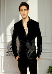 Stunning Men's Prince Coats Mandarin Collar Formal Jodhpuri jackets Slim Fit Button Front bandhgala Traditional Groom Dress