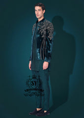 Latest Velvet Embellished Prince Coat Designs Alexandria, Virginia, USA Buy Custom Men's Prince Coats: Tailoring Excellence