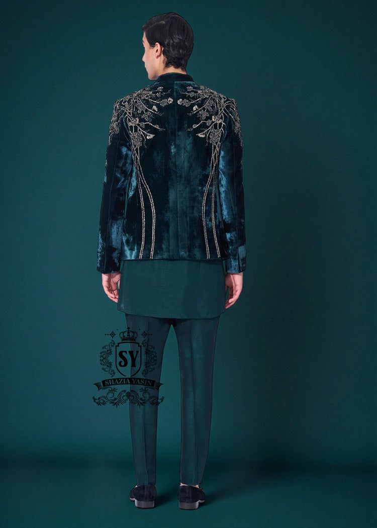 Latest Velvet Embellished Prince Coat Designs Alexandria, Virginia, USA Newest Custom Men's Prince Coats: Tailoring Excellence