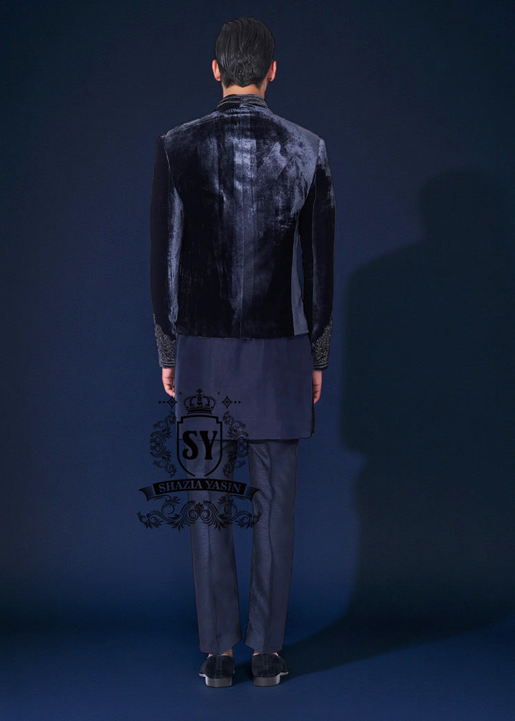 Groom's Prince Coat Men's formal Prince Coat suit Manhattan New York USA Designer Prince Coat Pakistani