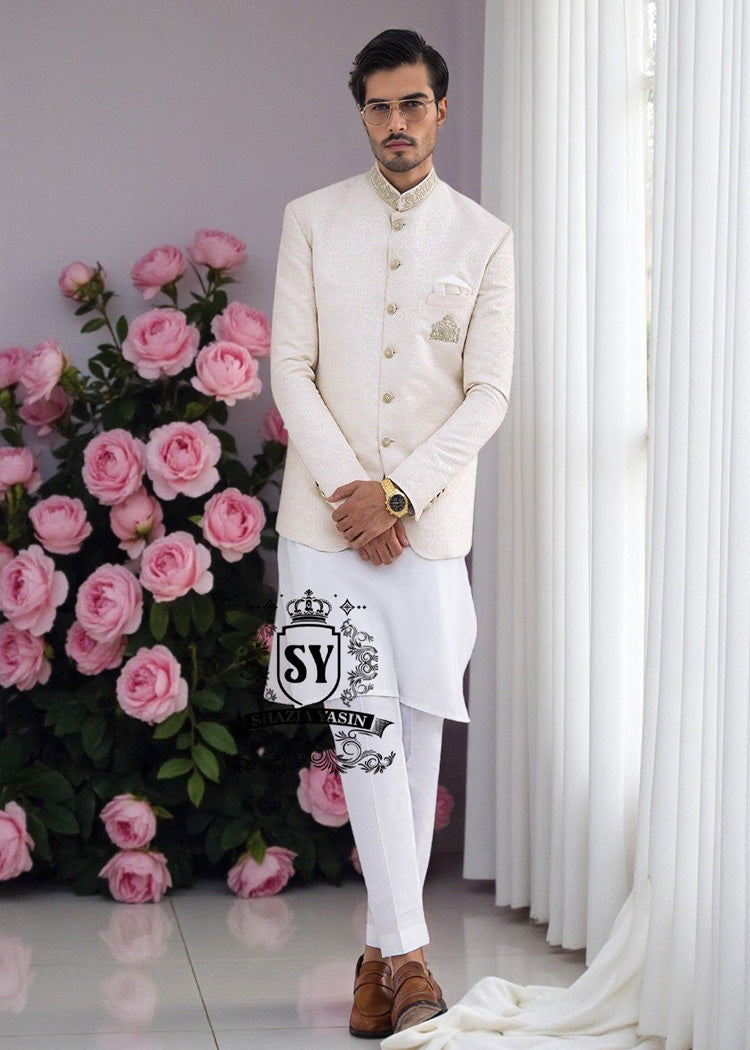 Luxury Men's Prince Coat and Kurta Combinations Oslo Norway Mens Bespoke Prince Coat Suits