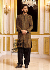 Exquisite Embellished Black Sherwani Beverly Hills California CA USA Beautiful Groom Sherwani for Mens
