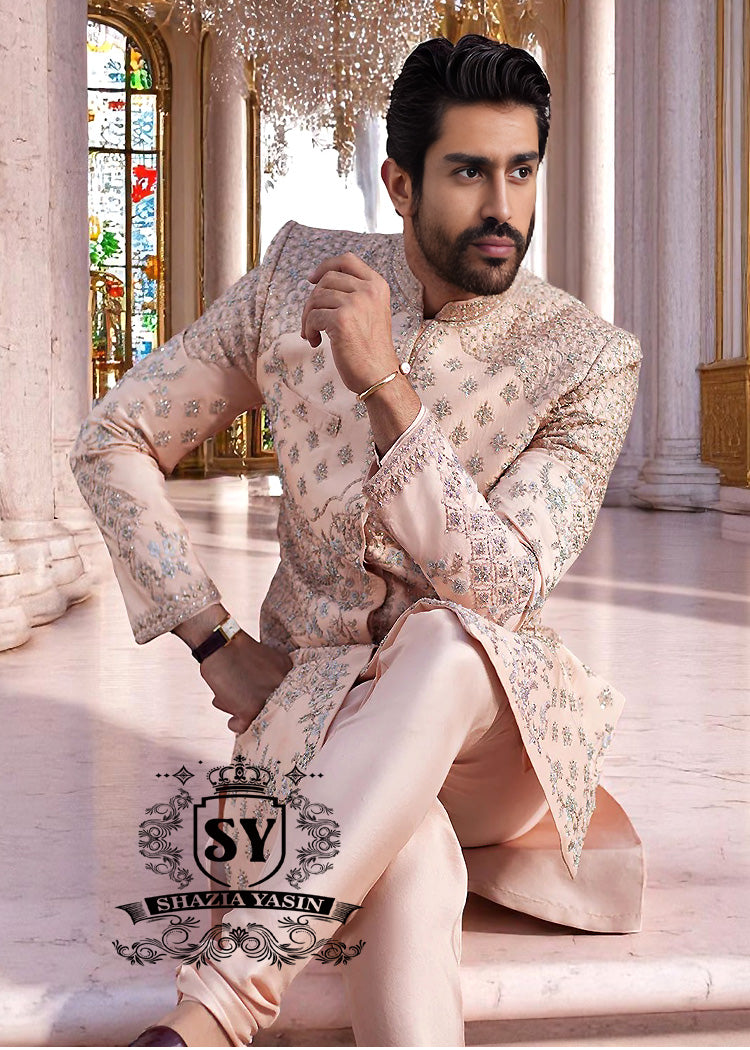 Buy Men's Wedding Sherwani Online Sacramento California CA USA Bespoke Designer Sherwani for Grooms UK USA Canada Australia