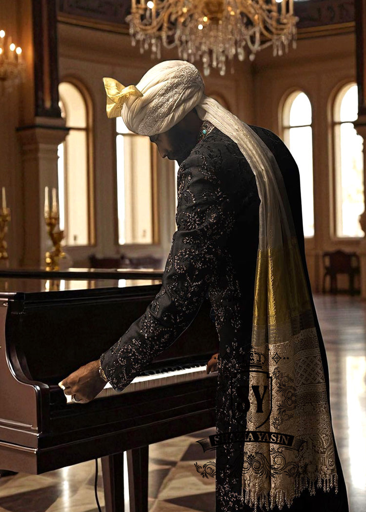 Stylish Pakistani Sherwani For Groom⁩  Sutton Coldfield United Kingdom Sherwani for Wedding Nikah Ceremony
