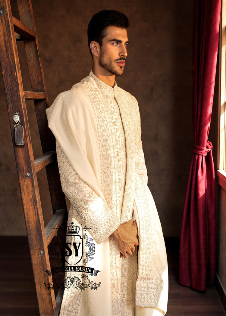 Bespoke Sherwani Suits Tailored for Elegance and Personality. An exclusive line of Bespoke Sherwani Suits designed to those who desire style and elegance without compromise. faithfully reflect your personality.
