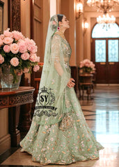 Imperial Class Lehenga Bridal Dresses Pakistani Wedding Dresses UK USA Canada Australia Reception Lehenga Choli Dresses