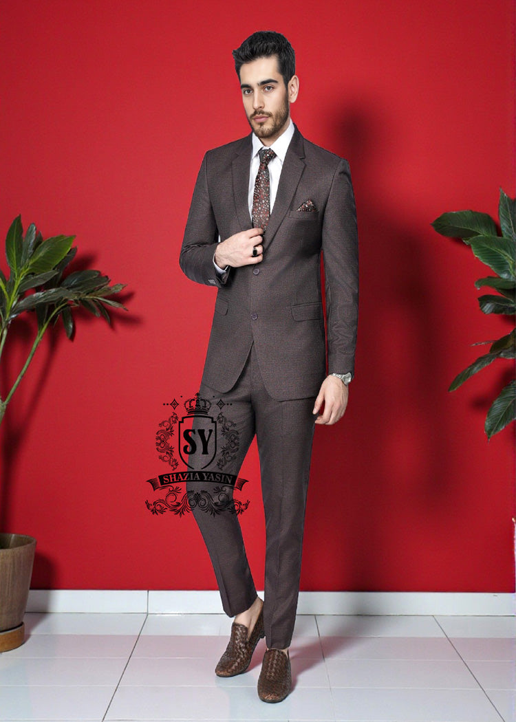 Exclusive Men's Two-piece Suits Springfield Illinois Men's Brown Suits In The Karachi Pakistan Online Store