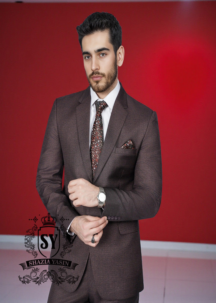 Exclusive Men's Two-piece Suits Springfield Illinois classic Men's Brown Suits In The Karachi Pakistan Online Store