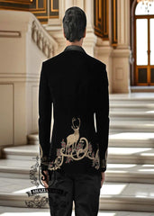 Luxury Tuxedo for Weddings and Receptions Madison Heights Michigan MI US Stylish Embroidered Tuxedo Suits