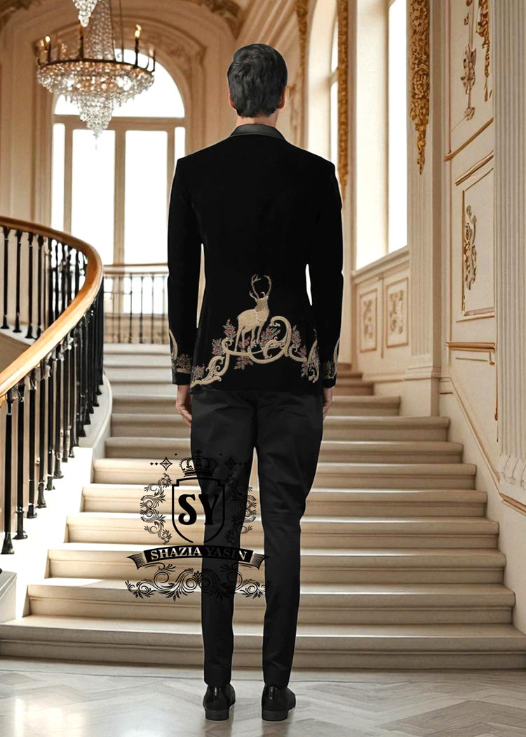 Luxury Tuxedo for Weddings and Receptions Madison Heights Michigan MI US Stylish Embroidered Tuxedo Suits