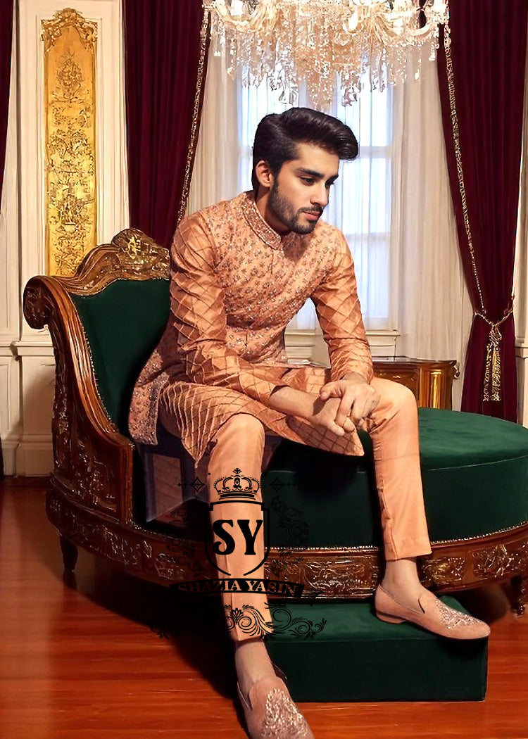 Pakistani Waistcoats Suit for Nikah Ceremony Princes Hill Victoria Australia Designer Waistcoats for Formal Occasions