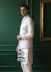 Men's Nikah Waistcoats UK Arlington Virginia USA Bespoke Wedding Waistcoats for Groom Pakistani Waistcoats