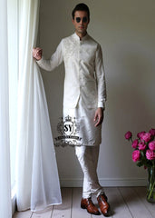 Men's Light Cream Waistcoats Chesapeake Virginia USA Designer Waistcoats for Best Friends Wedding