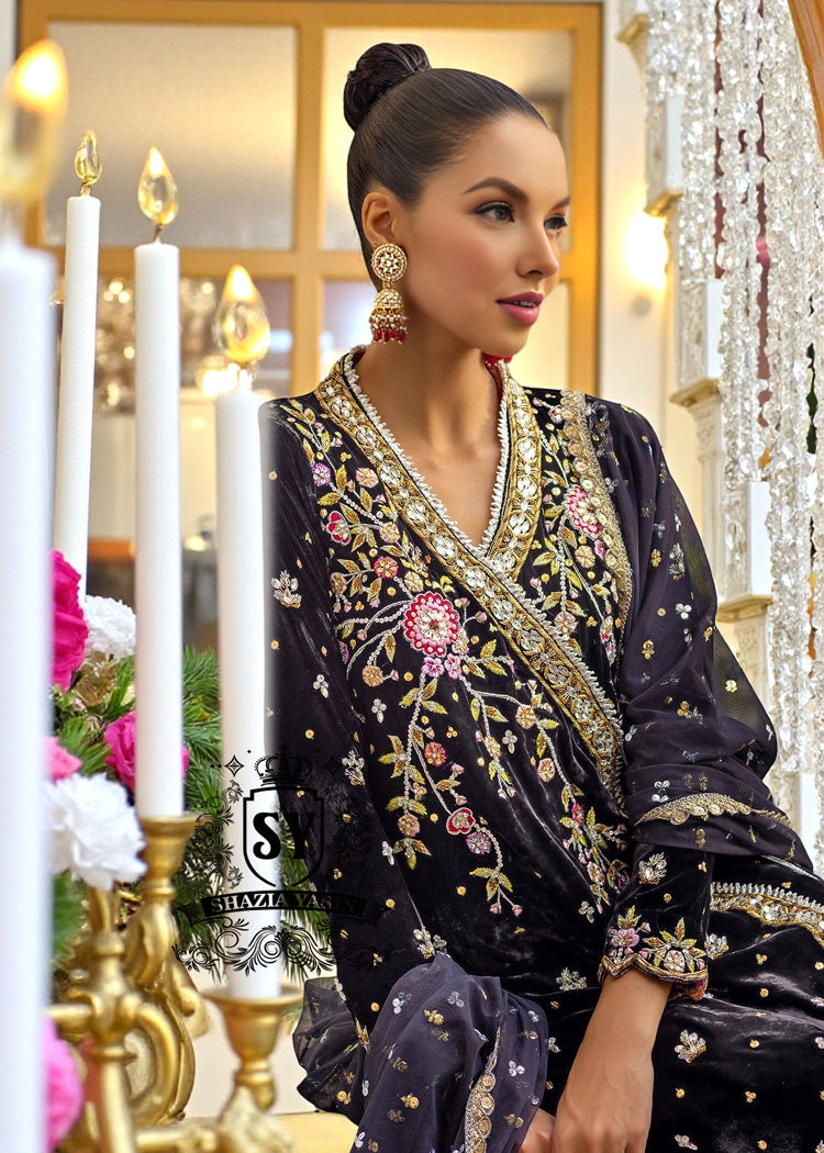 Traditional Pakistani Angrakha With izaar Pants