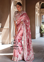 Buy Luxury Wedding Saree Houston Texas TX USA Precious and Sparkling Pakistani Designer Bridal Saree Bridal Collection