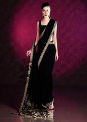 Buy Velvet Saree Dresses Pakistani - Velvet Saree Dress Luxury Designer Clothing | High-End Saree Women Fashion