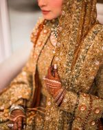 Elegant Heavy  Embellished Bridal Dress - Image 2