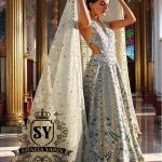 Silver Platinum Hyacinth Backless Bridal Gown