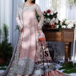 Rose Quartz Alexandrite Bridal Lehenga Pishwas