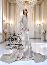 Champagne Pink Astraea Pishwas and Lehenga - Image 2