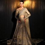 Pakistani Bridal Dresses USA Bridgeview Illinois Buy Stunning Café Au Lait Carter Lehenga with Attached Drape Dupatta